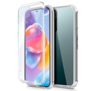 Funda COOL silicone 3D para Xiaomi Redmi Note 11 Pro Plus 5G (Transparente Frontal + Trasera)