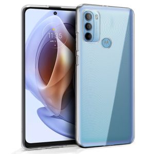 Funda COOL silicone para Motorola Moto G31 / G41 (Transparente)