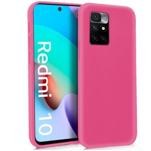 Funda COOL silicone para Xiaomi Redmi 10 / Redmi 10 2022 (Rosa)