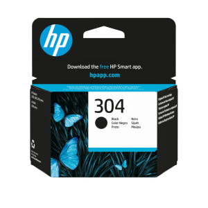 HP Cartucho de tinta Original 304 preto
