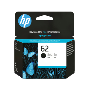 HP Cartucho de tinta original 62 preto