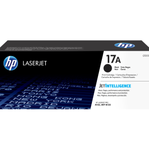 HP Cartucho de tóner Original LaserJet 17A preto