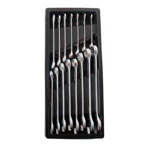 Chave combinada, fixa estrela, 7 - 22 mm, jogo 15 peças