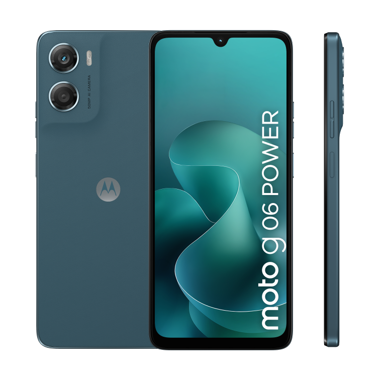 Motorola moto g06 power 17,5 cm (6.88") SIM doble Android 15 4G USB Tipo C 8 GB 256 GB 7000 mAh azul