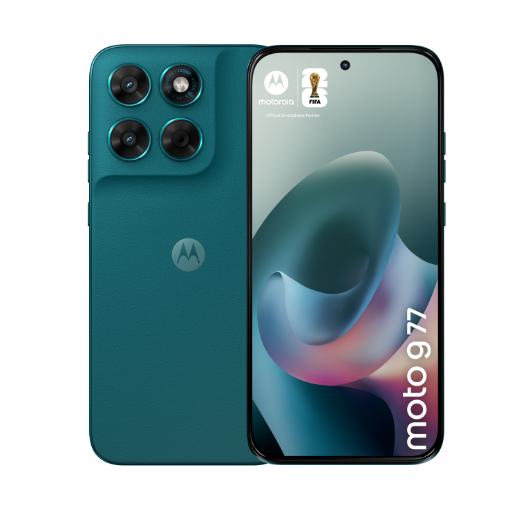 Motorola moto g77 17,3 cm (6.8") Ranura híbrida Dual SIM Android 16.0 5G USB Tipo C 8 GB 256 GB 5200 mAh verde