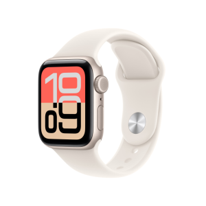 Apple Watch SE (3nd generation) OLED 40 mm Digital 324 x 394 Pixeles Ecrã táctil 5G Beige Wifi GPS (satélite)