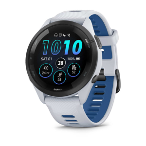 Garmin Forerunner 265 3,3 cm (1.3") AMOLED 46 mm Digital 416 x 416 Pixeles Ecrã táctil preto , branco  Wifi GPS (satélite)
