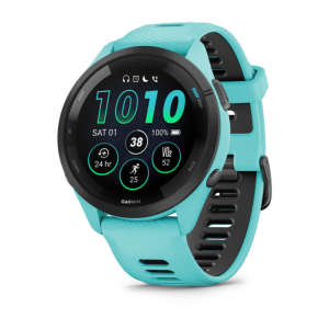 Garmin Forerunner 265 3,3 cm (1.3") AMOLED 46 mm Digital 416 x 416 Pixeles Ecrã táctil preto , azul   Wifi GPS (satélite)