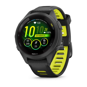 Garmin Forerunner 265S 2,79 cm (1.1") AMOLED 42 mm Digital 360 x 360 Pixeles Ecrã táctil preto , cinza  Wifi GPS (satélite)