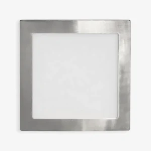 Downlight Inox LED LUXHOME 5W Quadrado Fino 4500K