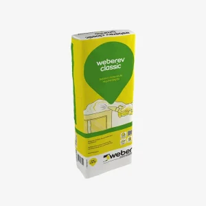 Reboco WEBER Weberev Classic 25kg Branco